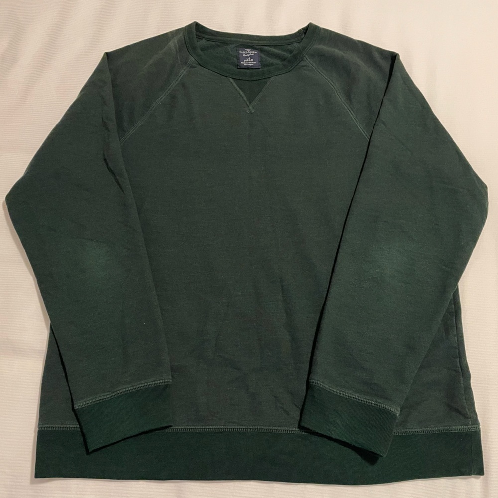 Faded Glory Men’s Green Pullover Sweatshirt